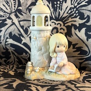 Precious Moments-Jesus is My Lighthouse- New in Box-1998 Model #487945